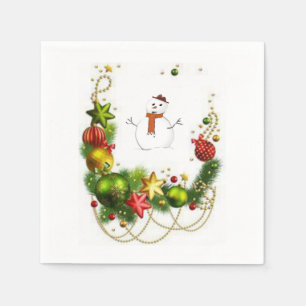 Papier Napkins Servet