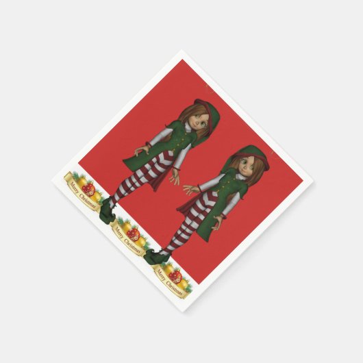 Papier Napkins Servet (Hoek)