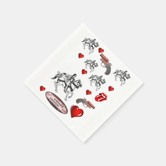 Papier Napkins Servet (Hoek)