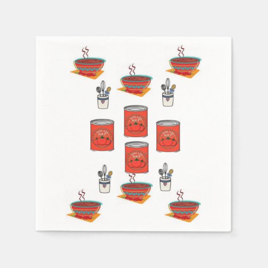 Papier Napkins Servet (Voorkant)