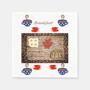 Papier Napkins Servet