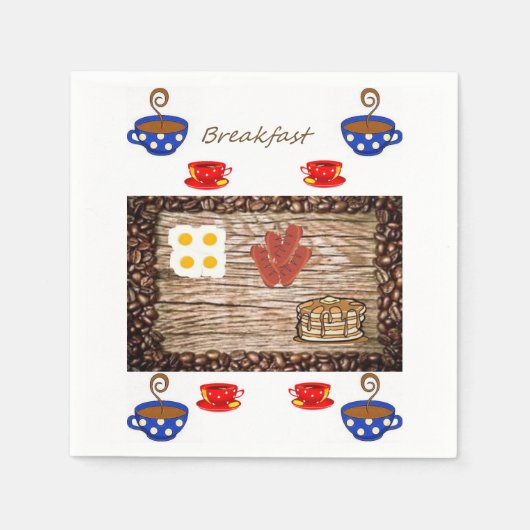 Papier Napkins Servet (Voorkant)