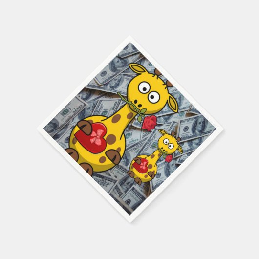 Papier Napkins Servet (Hoek)