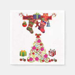 Papier Napkins Servet