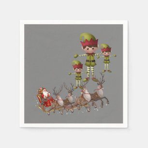 Papier Napkins Servet