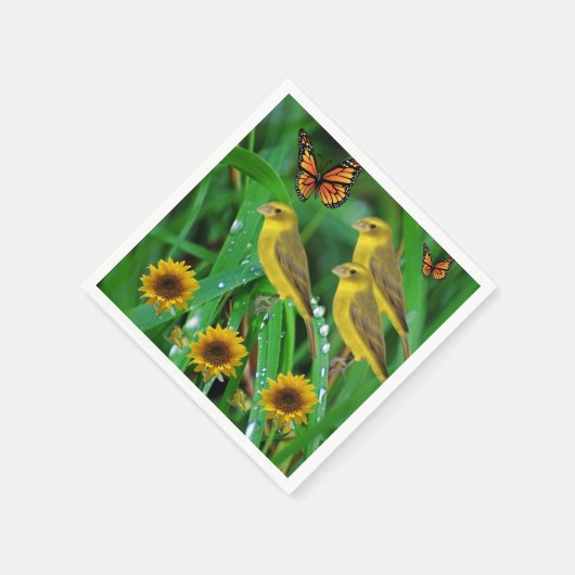 Papier Napkins Servet (Hoek)