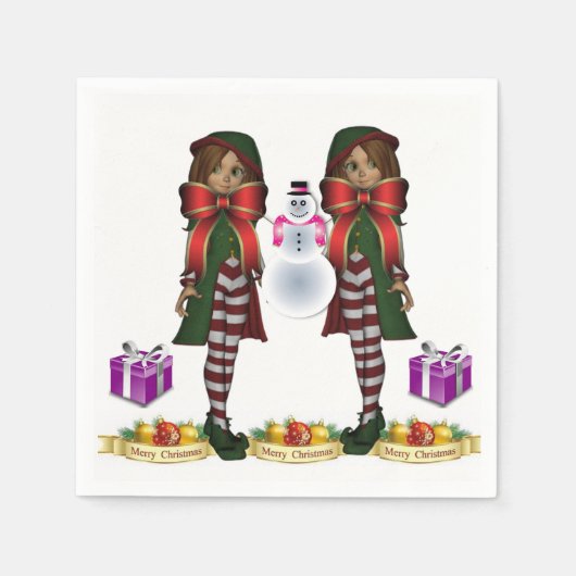 Papier Napkins Servet (Voorkant)