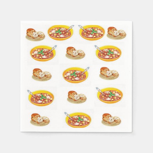 Papier Napkins Servet (Voorkant)