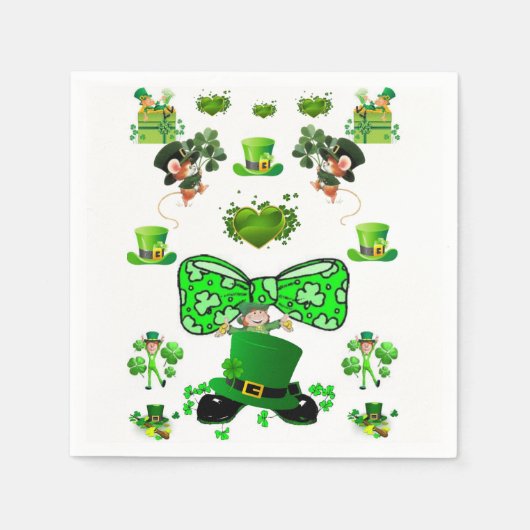 Papier Napkins Servetten (Voorkant)