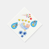 Papier Napkins Servetten (Hoek)