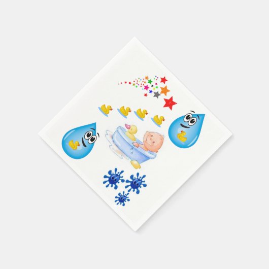 Papier Napkins Servetten (Hoek)