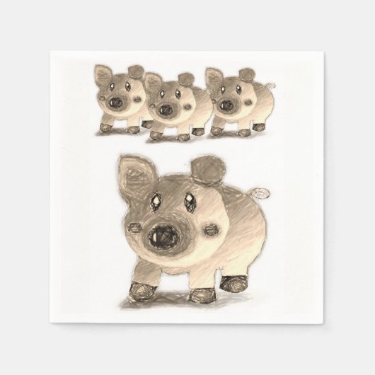 Papier Napkins Servetten (Voorkant)