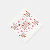 Papier Napkins Servetten (Hoek)