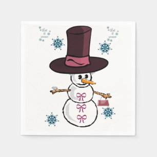 Papier Napkins Servetten