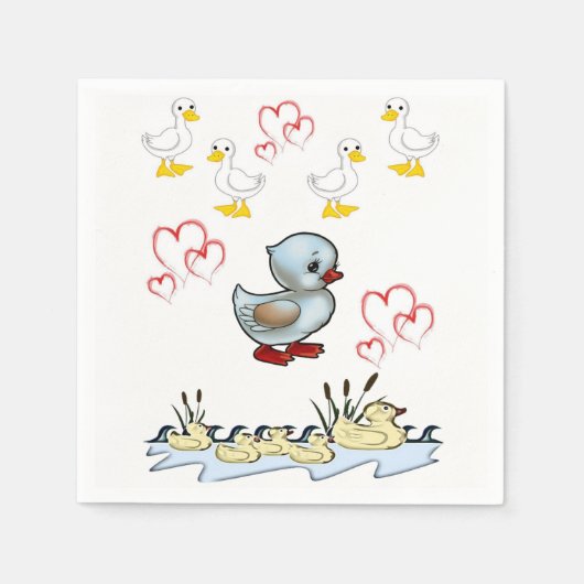 Papier Napkins Servetten (Voorkant)