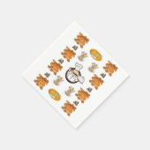 Papier Napkins Servetten (Hoek)