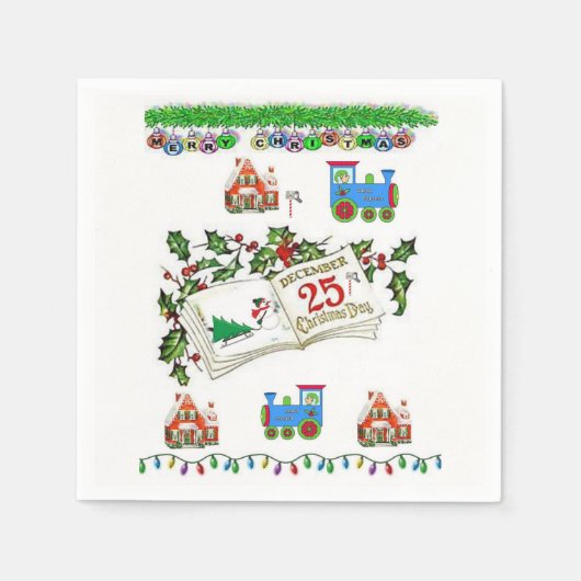 Papier Napkins Servetten (Voorkant)