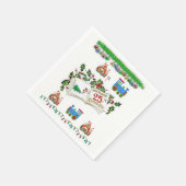 Papier Napkins Servetten (Hoek)