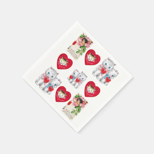 Papier Napkins Servetten (Hoek)