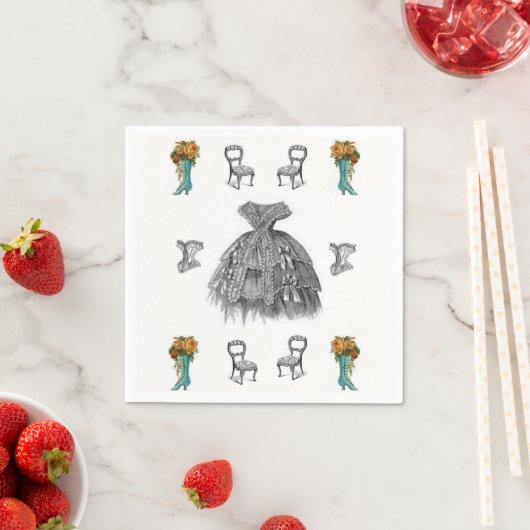 Papier Napkins Servetten (Insitu)