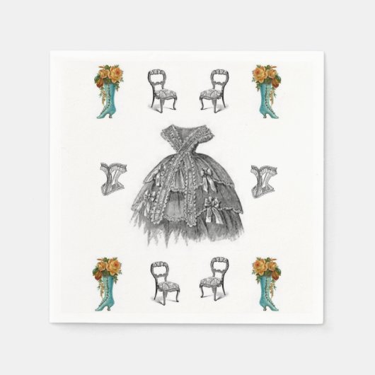 Papier Napkins Servetten (Voorkant)