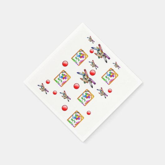 Papier Napkins Servetten (Hoek)