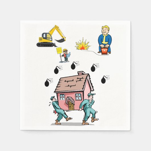 Papier Napkins Servetten (Voorkant)