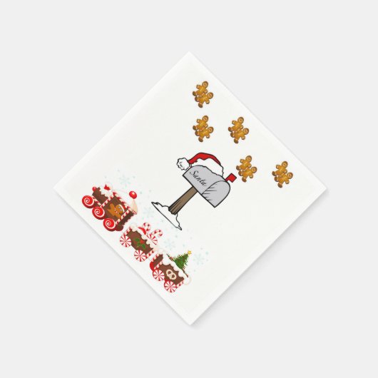 Papier Napkins Servetten (Hoek)