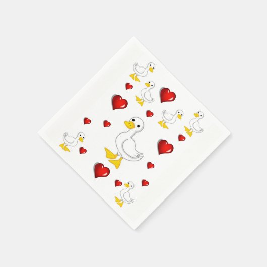 Papier Napkins Servetten (Hoek)