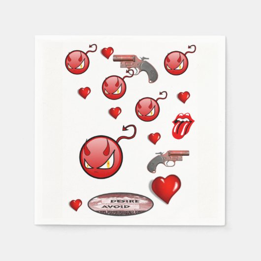 Papier Napkins Servetten (Voorkant)