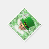 Papier Napkins St. Patrick's Day Angel Servet (Hoek)