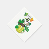 Papier Napkins St. Patrick's Day Beer Servet (Hoek)