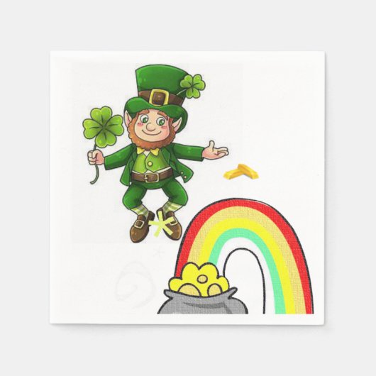 Papier Napkins St. Patrick's Day Servet (Voorkant)