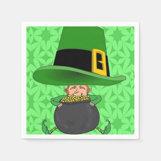 Papier Napkins St. Patrick's Day Servet (Voorkant)