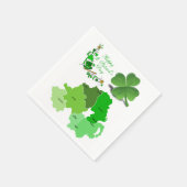 Papier Napkins St. Patrick's Day Servet (Hoek)