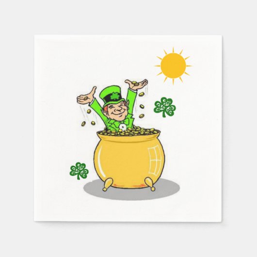 Papier Napkins St. Patrick's Day Servet (Voorkant)