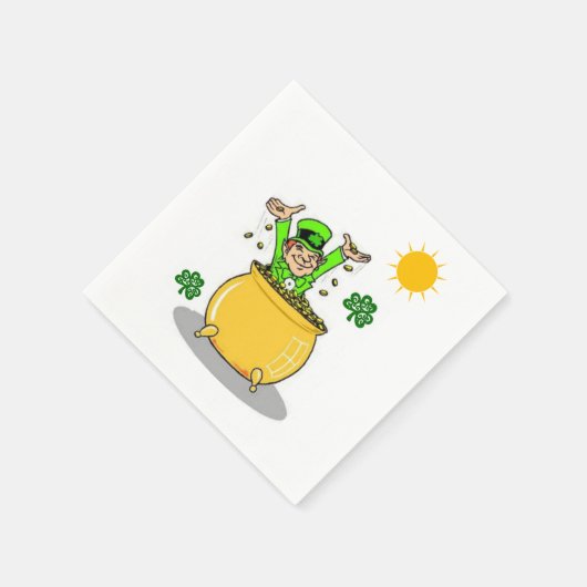 Papier Napkins St. Patrick's Day Servet (Hoek)