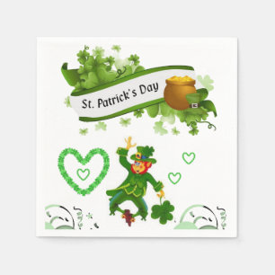 Papier Napkins St. Patrick's Day Servet