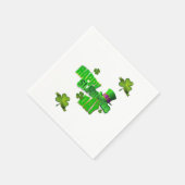 Papier Napkins St. Patrick's Day Servet (Hoek)