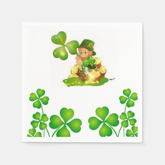 Papier Napkins St. Patrick's Day Servet (Voorkant)