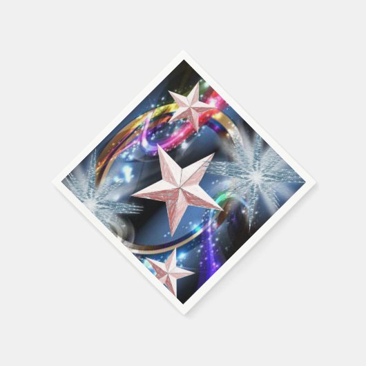 Papier Napkins Star Servet (Hoek)