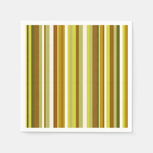 Papier Napkins Stripe Servet (Voorkant)