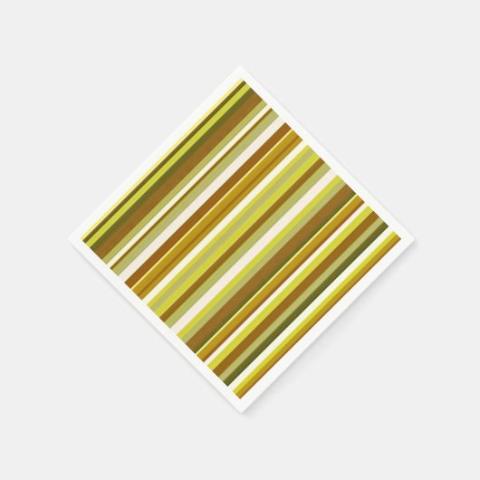 Papier Napkins Stripe Servet (Hoek)