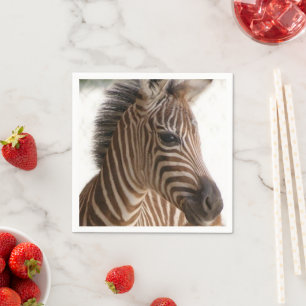 Papier Napkins, Zebra Servet