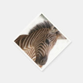 Papier Napkins, Zebra Servet (Hoek)