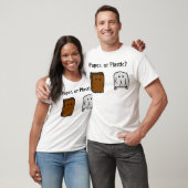 papier of kunststof t-shirt (Unisex)