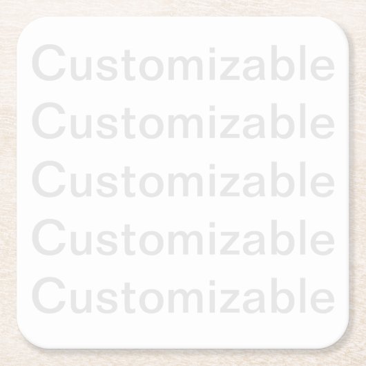 Papier Onderzetter (Voorkant)