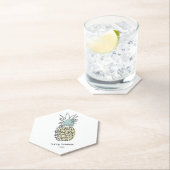 Papier Onderzetter Ananas (Insitu)