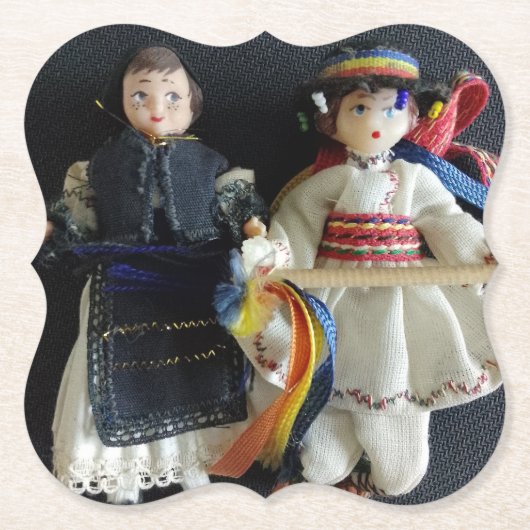 Papier Onderzetter bruiloft (Voorkant)