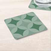 Papier Onderzetter - cirkels en diamanten (Schuin)